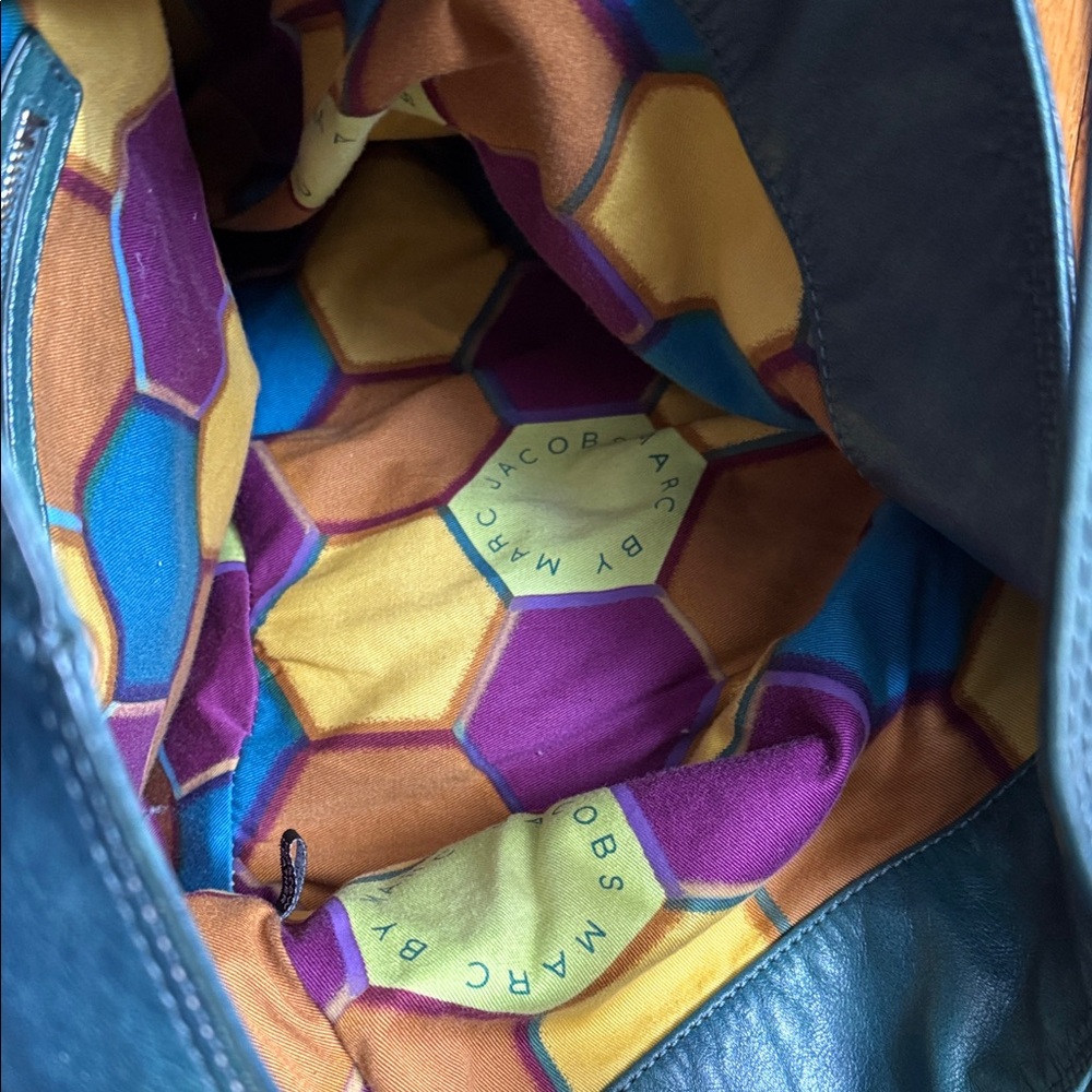 Marc By Marc Jacobs Teal Leather Hobo Bag - Picture 5 of 8
